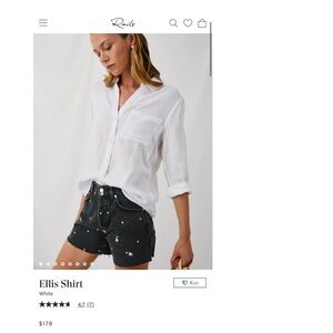 Rails Ellis White Button-Down Shirt